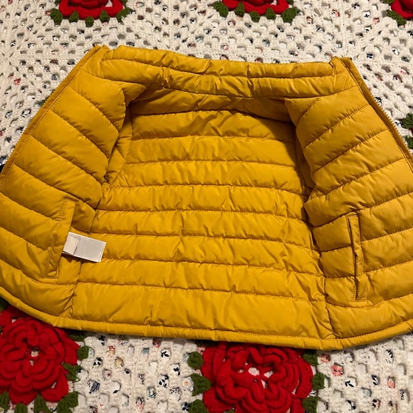 Baby GAP Boy's Size 3Y Navy Blue & Mustard Yellow Reversible Dino jacket - Picture 6 of 6